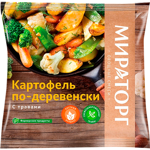 "МИРАТОРГ" картофель по-деревенски с травами